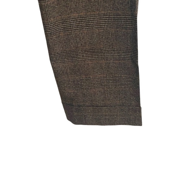 Cabi‎ Boot Cut Tan/Black Flat Front Cuffed Trouser - Picture 3 of 5